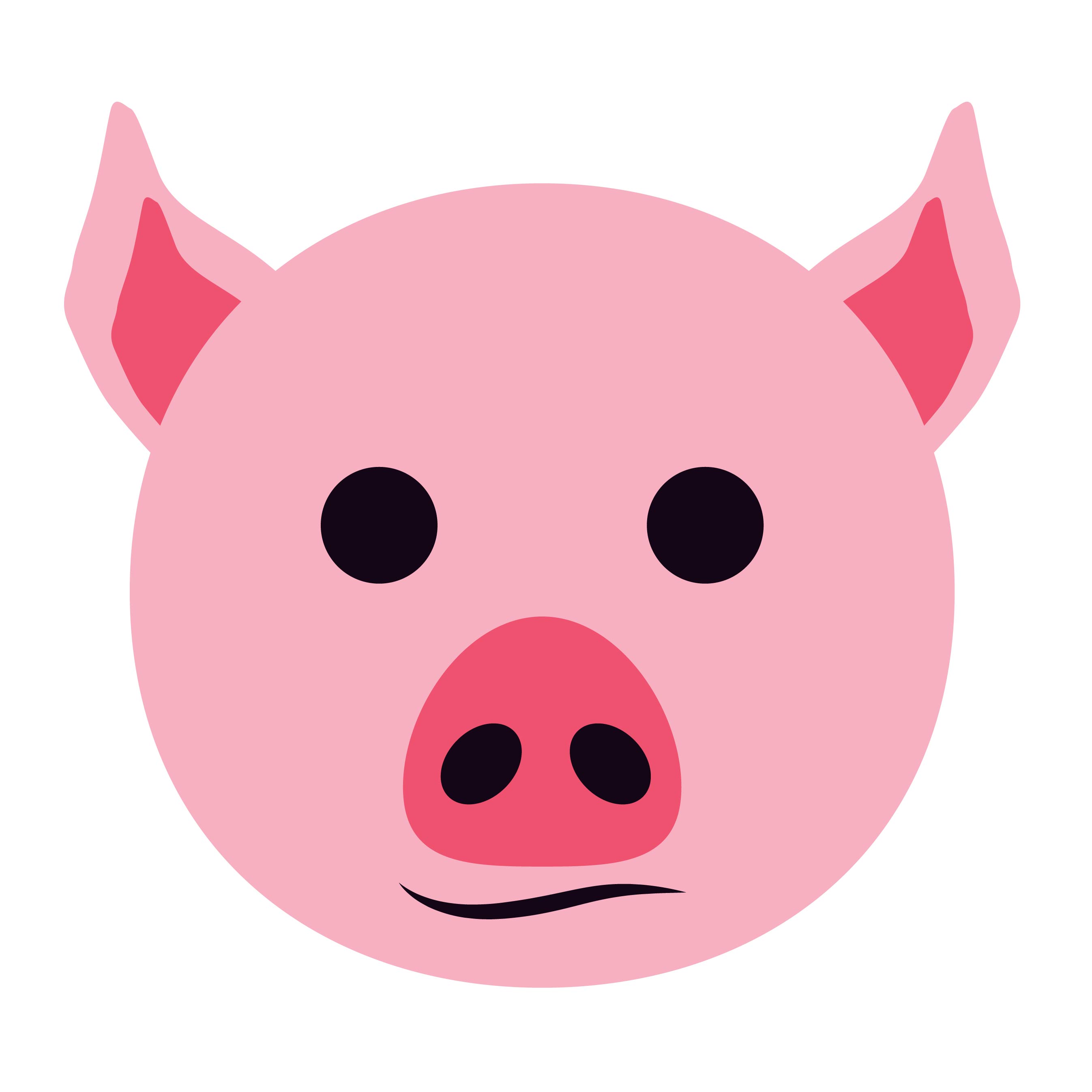 Icon of a pig